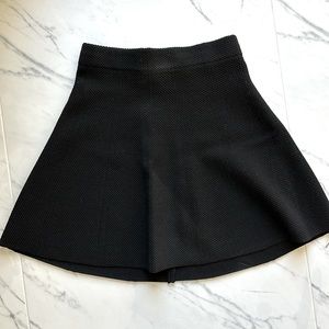 Zara skater skirt size M black